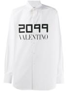 Valentino 2099 Print Relaxed Shirt - White