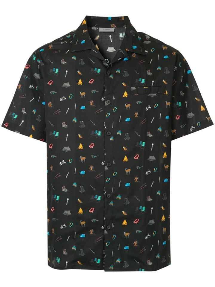 Lanvin Graphic Print T-shirt - Black