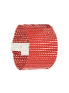 Paco Rabanne Mesh Bracelet, Women's, Red