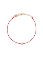 Redline 18kt Rose Gold And Diamond String Bracelet