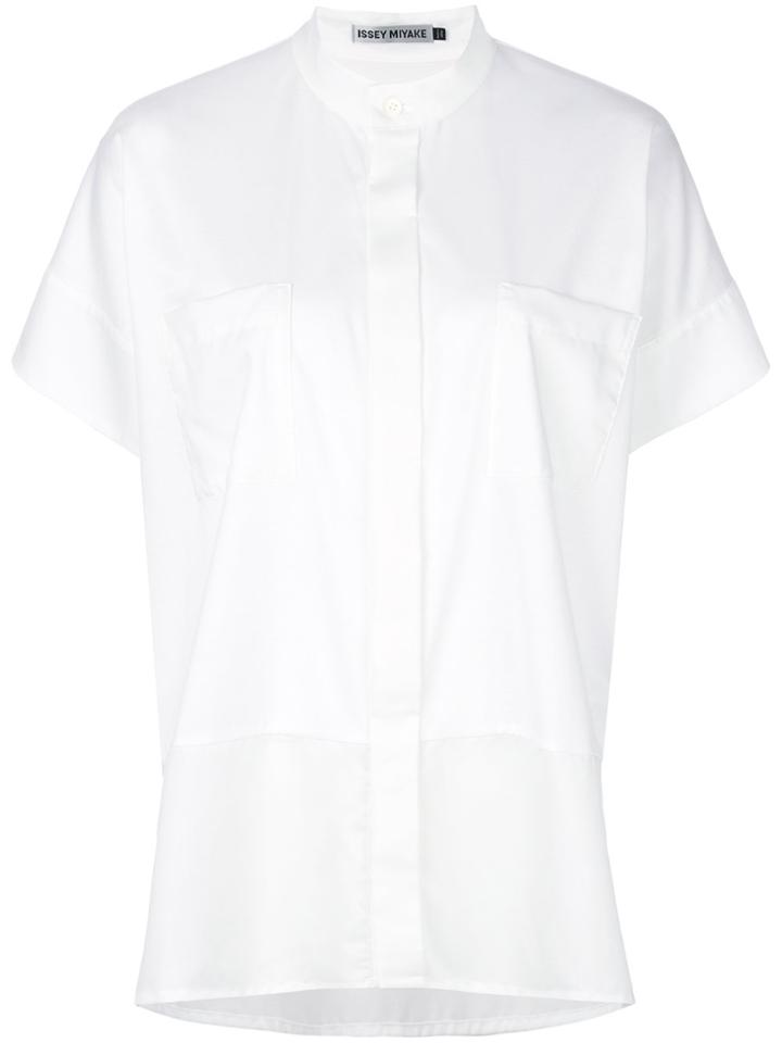 Issey Miyake Oversized Shirt - White