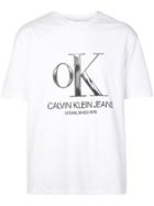 Calvin Klein 205w39nyc Logo Print T-shirt - White