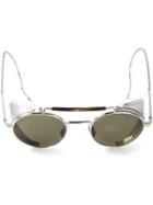 Thom Browne Round Frame Sunglasses, Adult Unisex, Grey, Metal (other)
