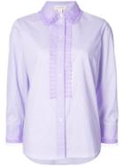 Marc Jacobs Pleat Detail Blouse - Pink & Purple