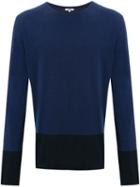 Ymc Block T-shirt, Men's, Size: S, Blue, Cotton/linen/flax