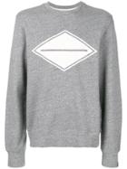 Rag & Bone Printed Sweatshirt - Grey