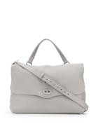 Zanellato Postina Large Tote Bag - Grey