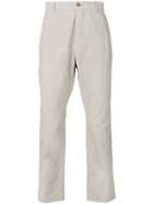 Pence Tailored Fitted Trousers - Grey