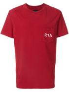 Rta Logo Print T-shirt - Red