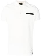 Fendi Bugs Trim Pocket Polo Shirt - White