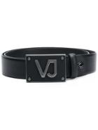 Versace Jeans Logo Buckle Belt - Black