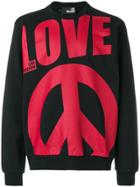 Love Moschino Love Print Sweatshirt - Black