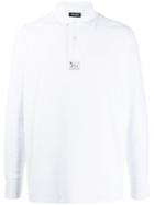 Raf Simons Logo-patch Polo Shirt - White