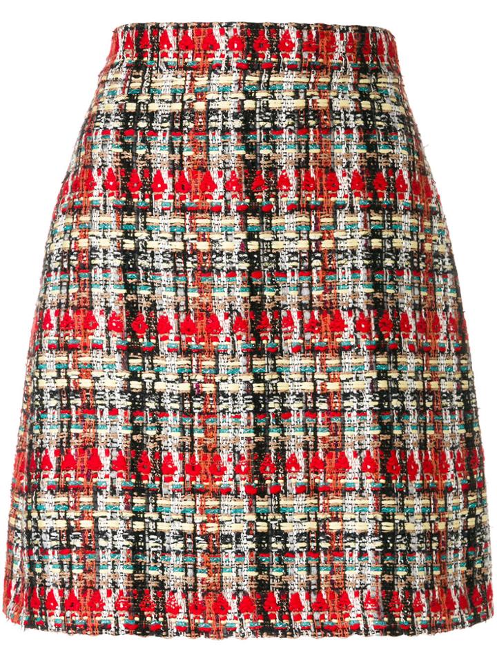 Gucci Tweed Skirt - Multicolour