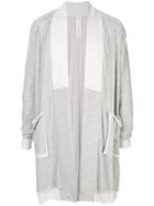 Carpe Diem Full Length Cardigan - Grey