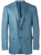 Canali - Woven Blazer - Men - Silk/linen/flax/cupro/wool - 54, Blue, Silk/linen/flax/cupro/wool