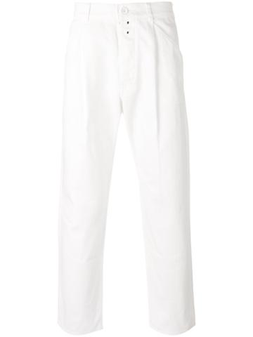 Ganryu Comme Des Garcons Regular Trousers - White