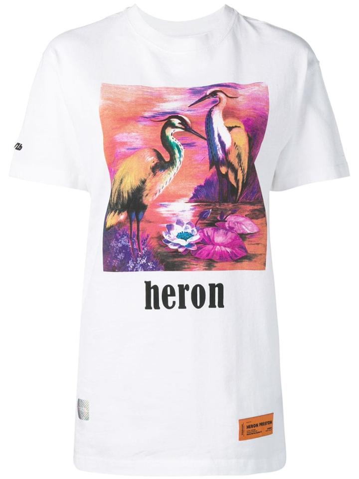 Heron Preston Graphic Print T-shirt - White