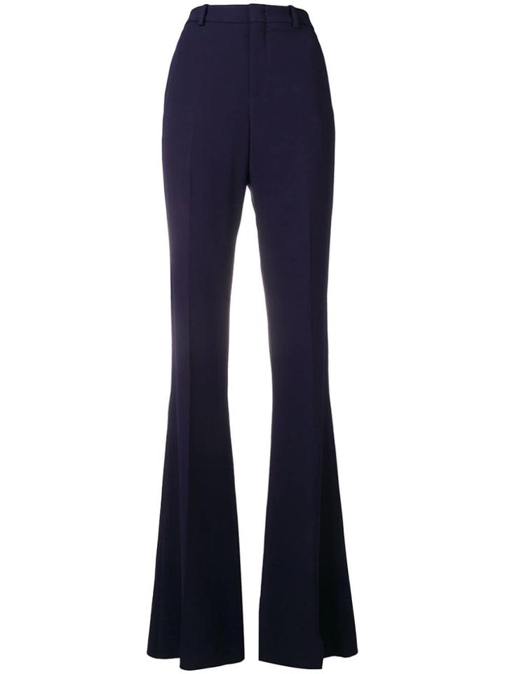 Gucci High-waisted Trousers - Blue