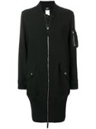 Jean Paul Gaultier Vintage Zip-up Coat - Black