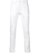 Officine Generale Slim Fit Jeans, Men's, Size: 30, White, Cotton