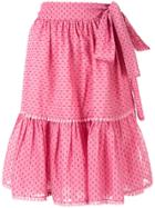 Rachel Gilbert Loni Ruffle Skirt - Pink