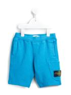 Stone Island Kids Classic Sweat Shorts, Boy's, Size: 10 Yrs, Blue