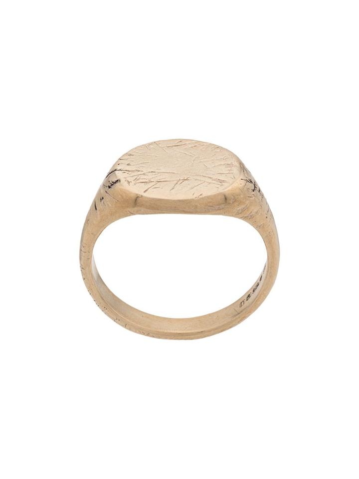 Niza Huang 9kt Gold Textured Ring