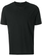 Zanone Round Neck T-shirt - Black
