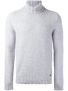 Woolrich Turtle Neck Sweater, Men's, Size: Medium, Grey, Polyamide/wool