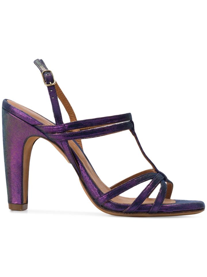 Chie Mihara Eiden Sandals - Pink & Purple