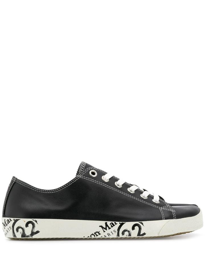 Maison Margiela Tabi Low Top Sneakers - Black