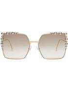 Fendi Can Eye Sunglasses - Metallic