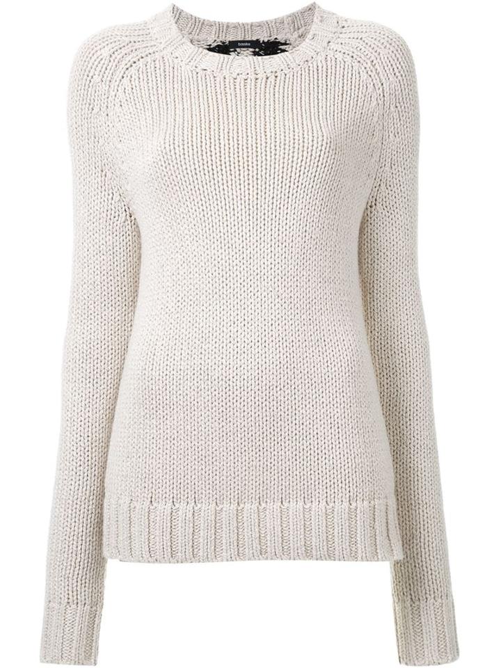 Bassike Striped Back Sweater