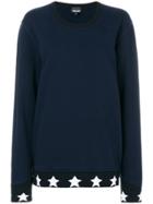 Just Cavalli Star Trim Sweatshirt - Blue