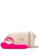 Love Moschino Quilted Heart Shoulder Bag - Neutrals
