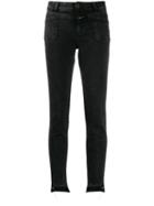 Closed Reverse Pocket Skinny Jeans - Black
