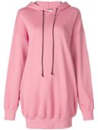 Krizia Long Hoodie - Pink & Purple