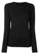 Calvin Klein Fine Knit Jumper, Women's, Size: Medium, Black, Cashmere