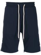 Macchia J Ice Star Track Shorts - Blue