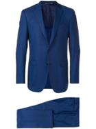 Canali Tailored Slim Fit Suit - Blue