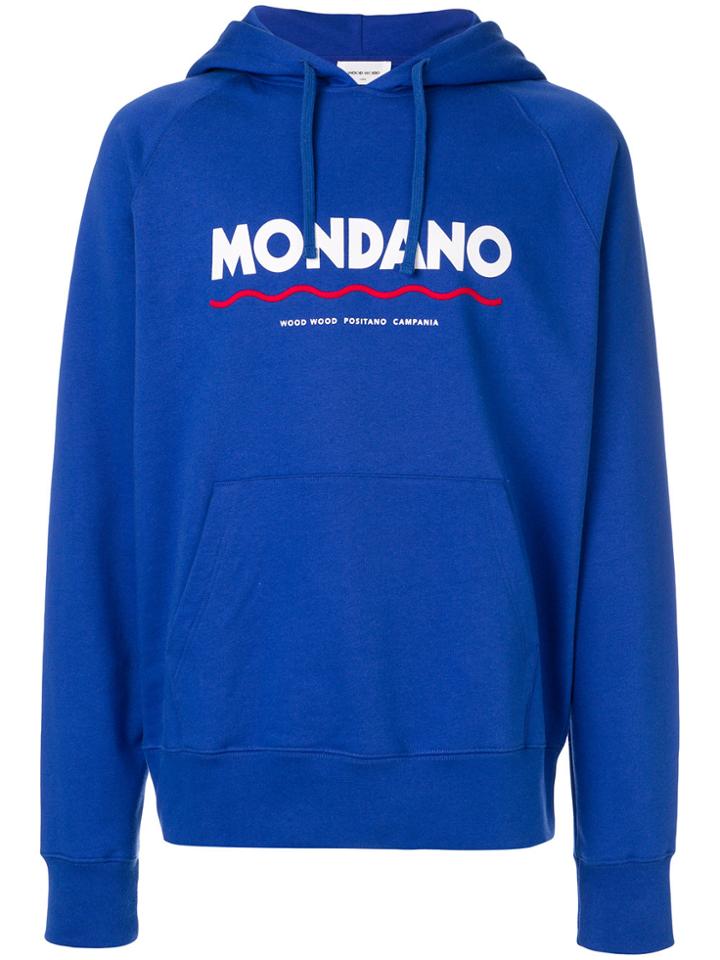 Wood Wood Mondano Hoodie - Blue
