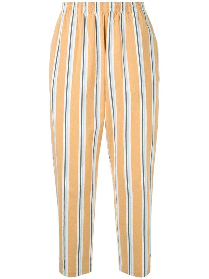 Tomorrowland Striped Straight-leg Trousers - Multicolour