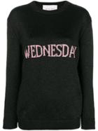 Alberta Ferretti Wednesday Knit Jumper - Black