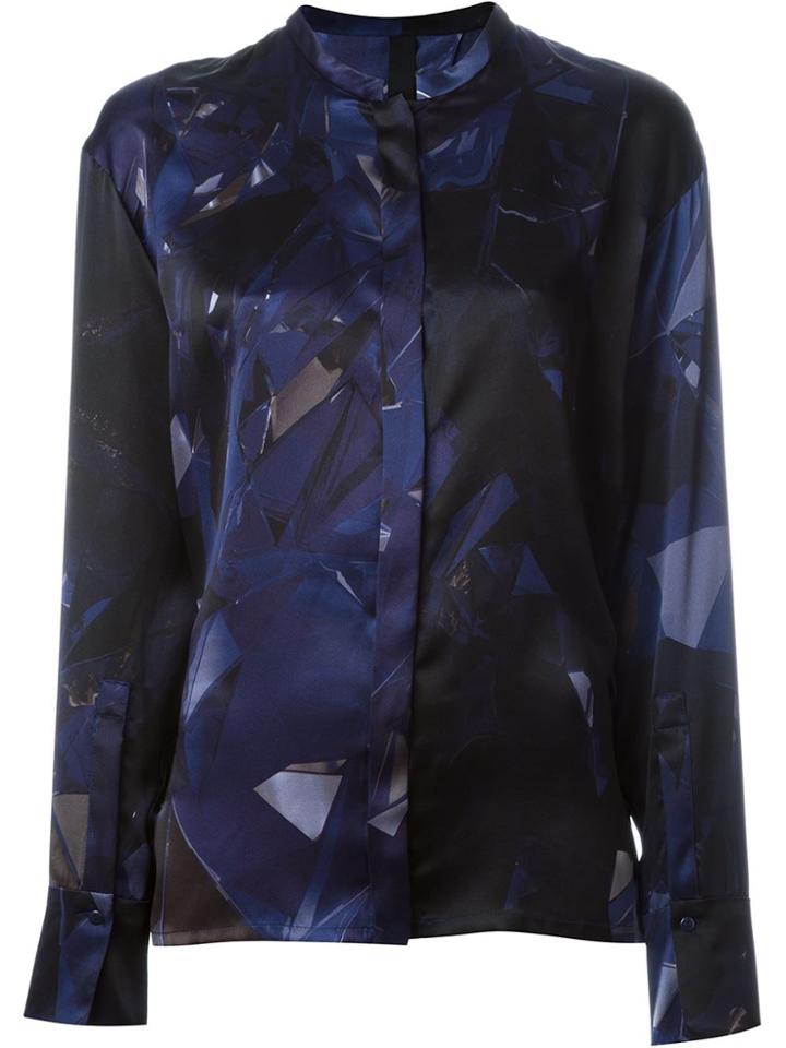 Ilaria Nistri Geometric Print Shirt - Blue