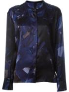 Ilaria Nistri Geometric Print Shirt - Blue