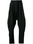 Henrik Vibskov Drop-crotch Mid-rise Trousers - Black