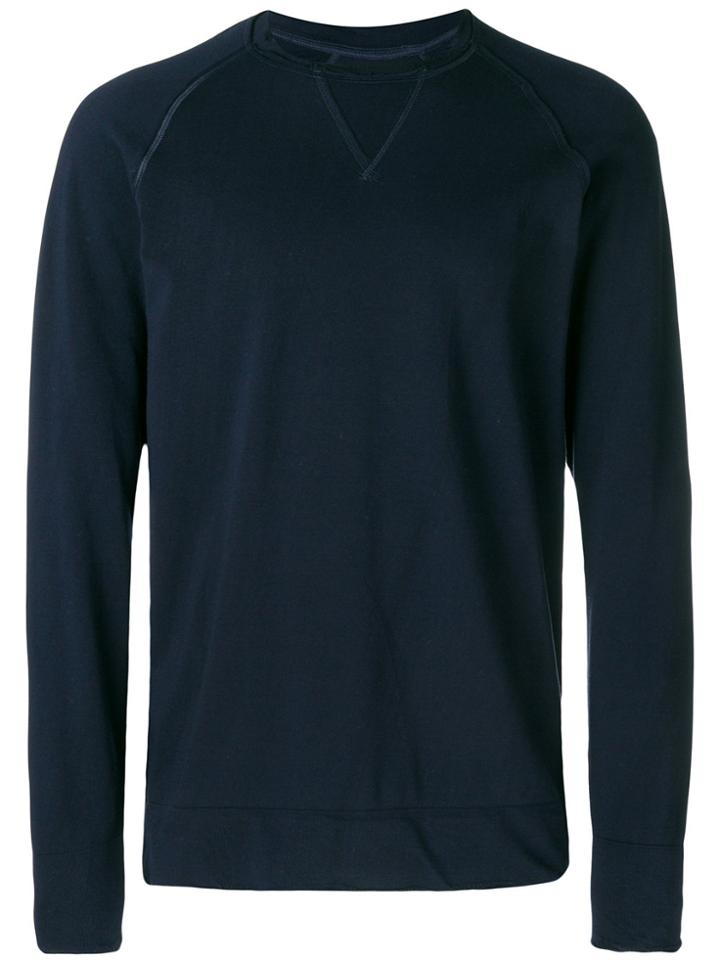 Laneus Crew Neck Sweatshirt - Blue