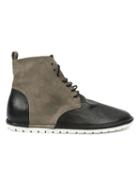 Marsell Paneled Lace-up Boots