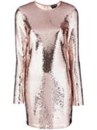 Tom Ford Sequinned Party Dress - Neutrals